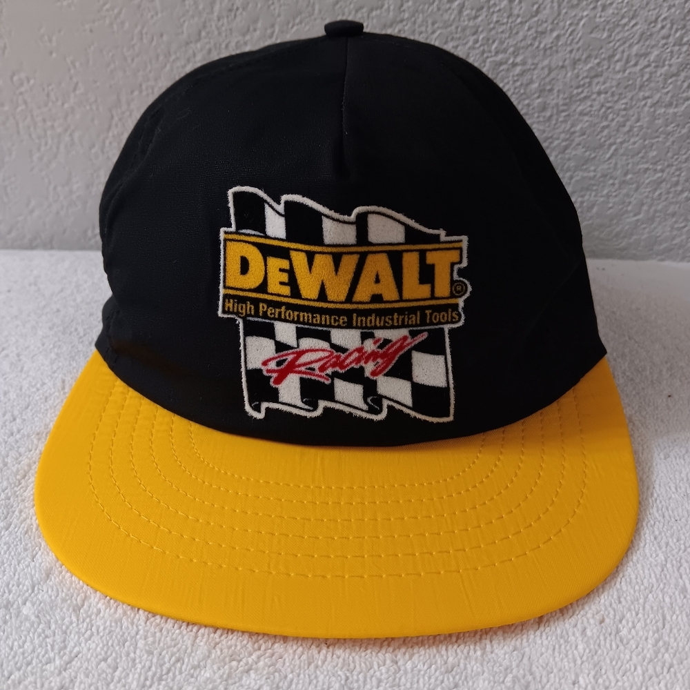 DeWalt Racing Black and Yellow Cap